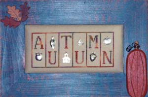 click here to view larger image of Autumn - Mini Blocks (chart)