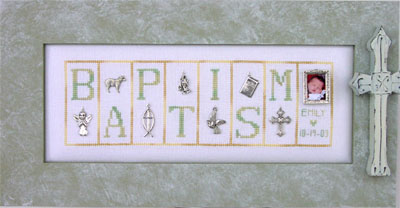 click here to view larger image of Baptism - Mini Blocks (chart)