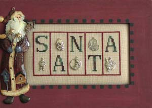 click here to view larger image of Santa - Mini blocks (chart)