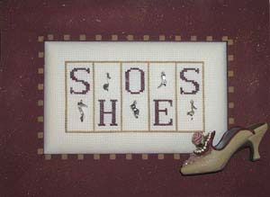 click here to view larger image of Shoes - Mini Blocks (chart)