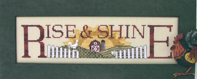 click here to view larger image of Rise and Shine - Charmed Sampler (chart)
