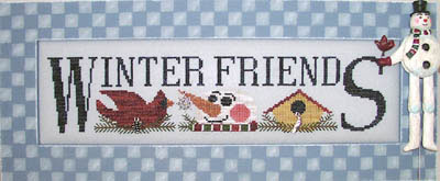 click here to view larger image of Winter Friends - Charmed Sampler (chart)