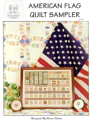 click here to view larger image of American Flag Quilt Sampler (chart)