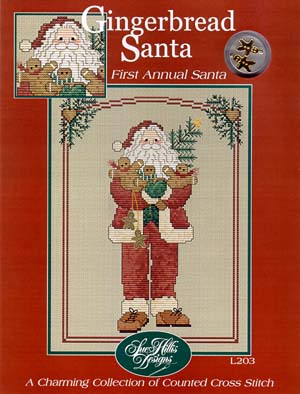 click here to view larger image of Gingerbread Santa (chart)