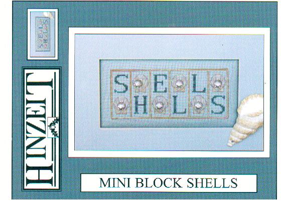 click here to view larger image of Shells - Mini Blocks (chart)