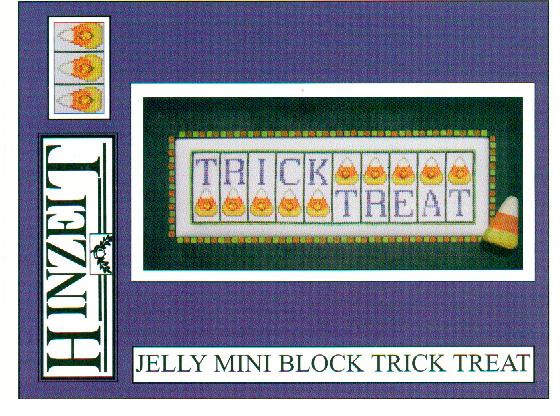 click here to view larger image of Trick Treat - Jelly Mini Block (chart)