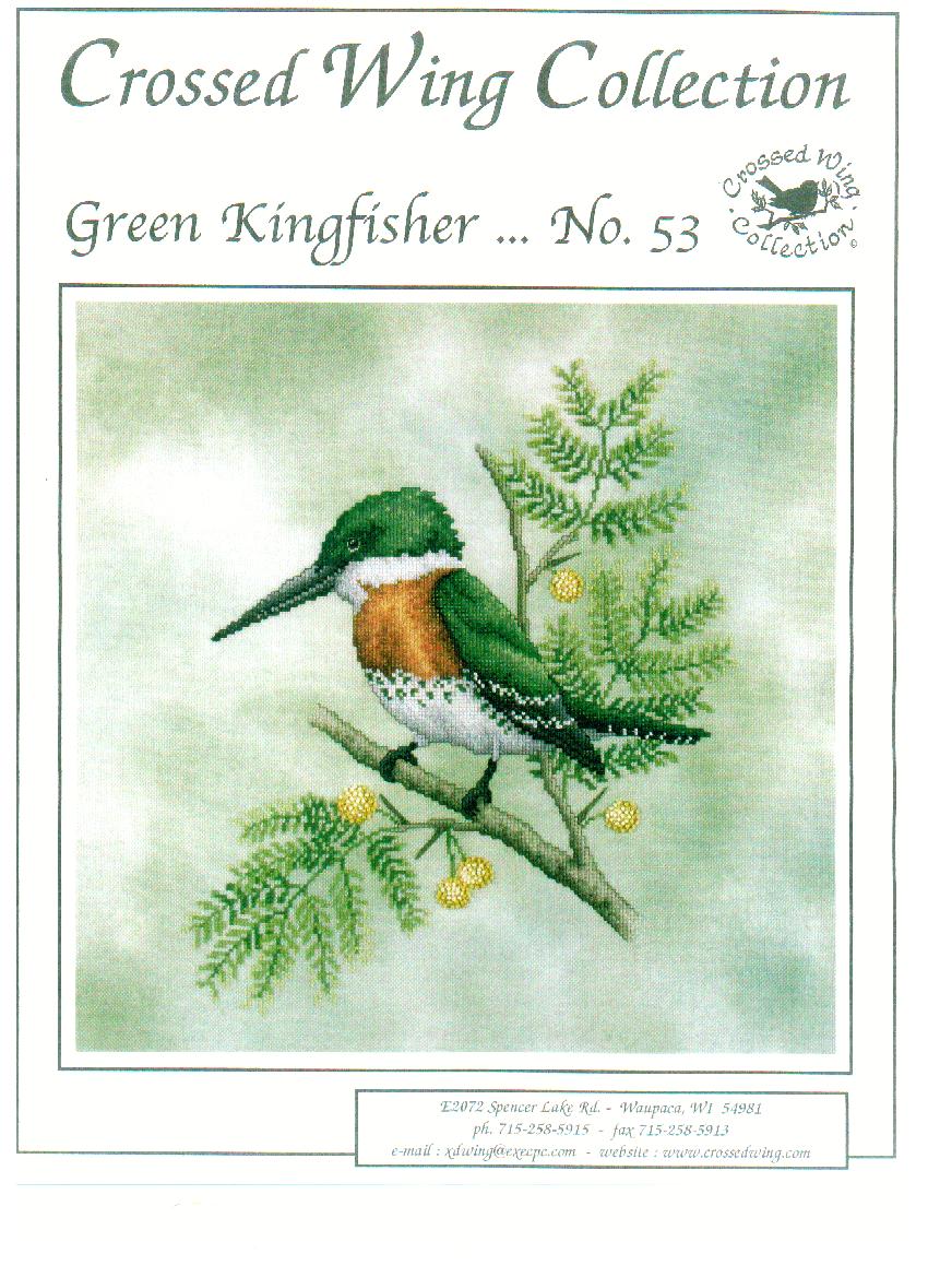 click here to view larger image of Green Kingfisher (chart)