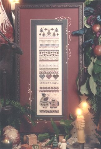 click here to view larger image of Wintertide Sampler (counted cross stitch kit)