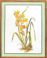 click here to view larger image of Floral Stem (counted cross stitch kit)