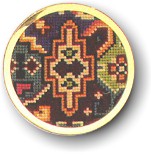 click here to view larger image of Handbag Mirror (counted cross stitch kit)