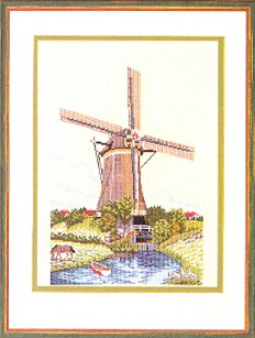 click here to view larger image of Windmill (counted cross stitch kit)
