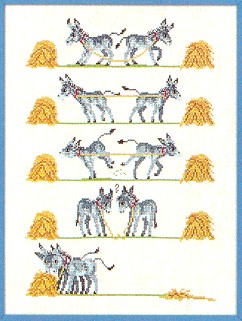 click here to view larger image of Working Together (counted cross stitch kit)