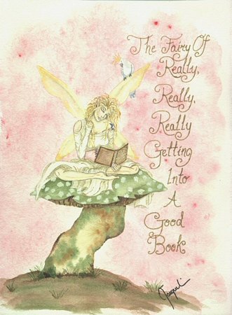 click here to view larger image of Fairy of a Book (chart)