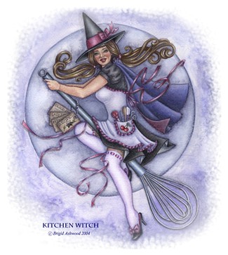 click here to view larger image of Kitchen Witch (chart)