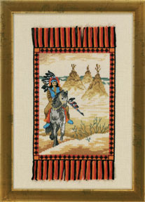 click here to view larger image of Chief (counted cross stitch kit)