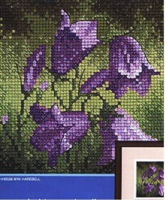 click here to view larger image of Mini Harebell  (counted cross stitch kit)