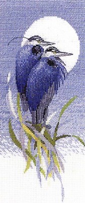 click here to view larger image of Moon Watchers  (counted cross stitch kit)