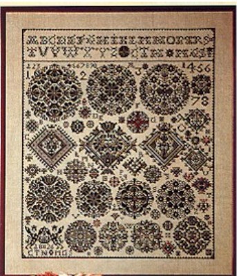 click here to view larger image of Museum Celle 1826 Sampler (counted cross stitch kit)