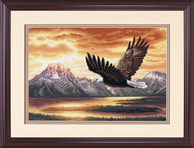 click here to view larger image of Silent Flight (counted cross stitch kit)