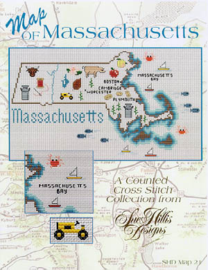 click here to view larger image of Massachusetts Map (chart)