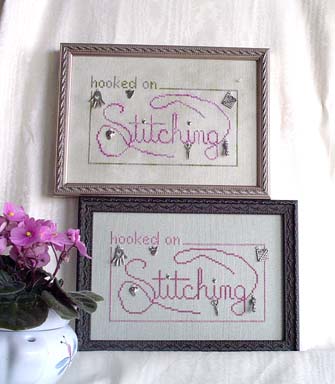 Hooked on Stitching (includes charms)