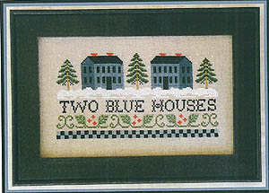 Two Blue Houses