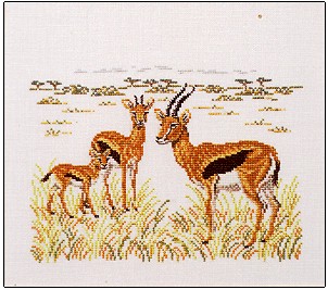 click here to view larger image of Gazelles (chart)