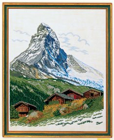 click here to view larger image of Matterhorn (counted cross stitch kit)
