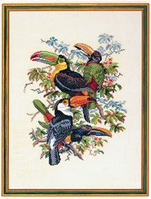 click here to view larger image of Toucan (counted cross stitch kit)
