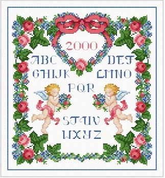 click here to view larger image of Sampler - Forget-Me-Not (chart)