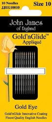 John James - Gold n Glide Applique Needles