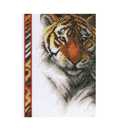 click here to view larger image of Wildlife Tiger  (counted cross stitch kit)
