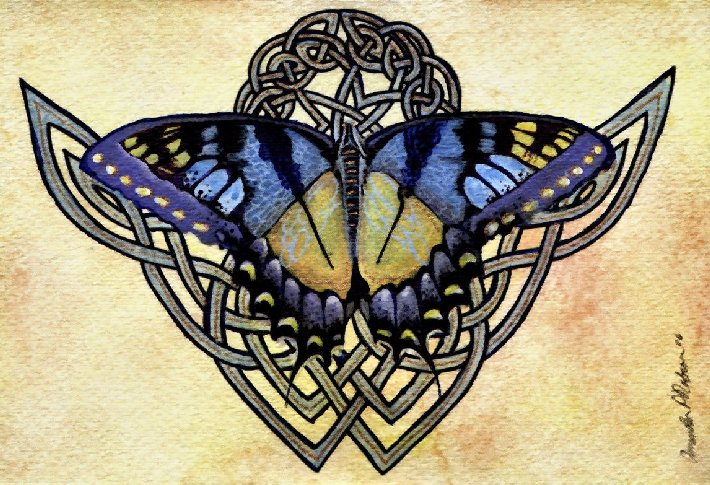 Celtic Butterfly 1 - QS