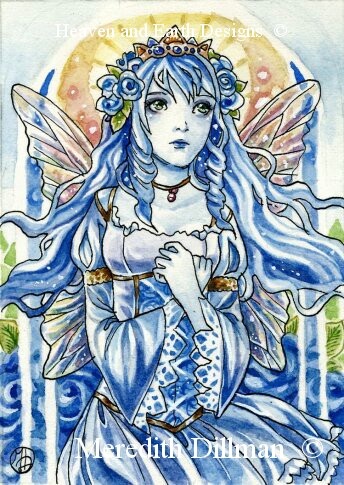 Blue Rose Fairy