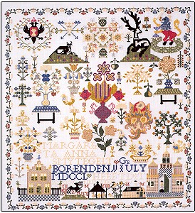 click here to view larger image of Sampler - Zeeland 1763 (chart)