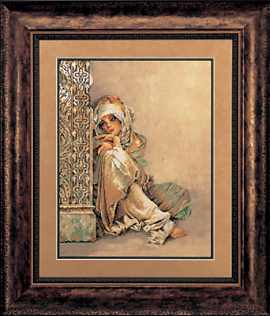click here to view larger image of Arabian Woman (counted cross stitch kit)