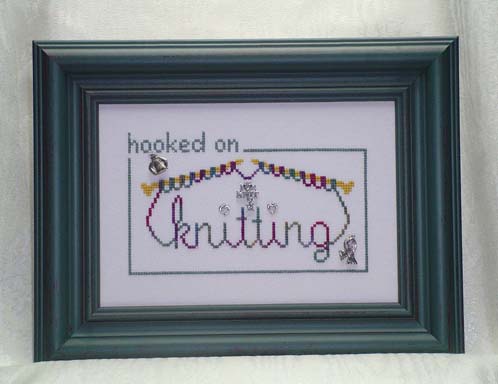 Hooked on Knitting (charms included)