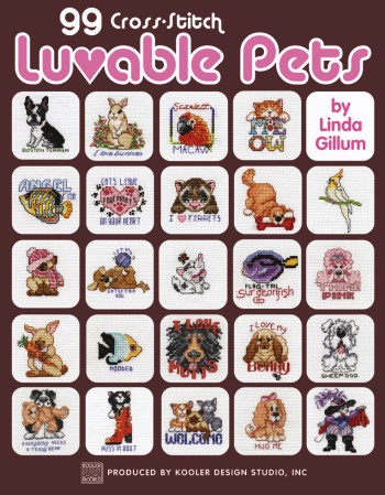 99 Cross Stitch Luvable Pets