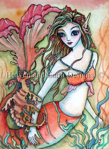 Sea Dragon Mermaid - Quick Stitch