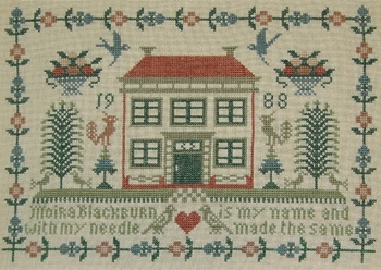 click here to view larger image of Red Roof House Sampler (chart)