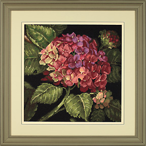 click here to view larger image of Hydrangea Bloom (needlepoint kits)