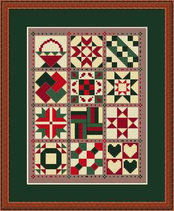 click here to view larger image of Friendship Quilt For All Seasons (chart)
