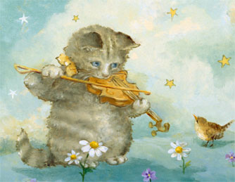 click here to view larger image of Cat And The Fiddle - Tiny Treasures (chart)