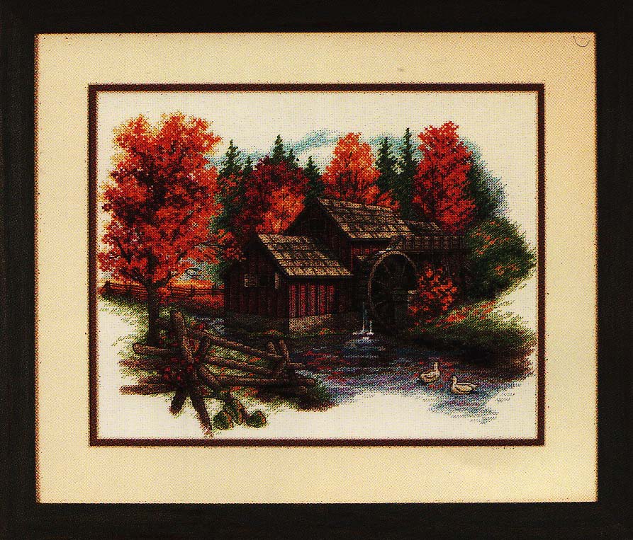click here to view larger image of Glory of Autumn (counted cross stitch kit)