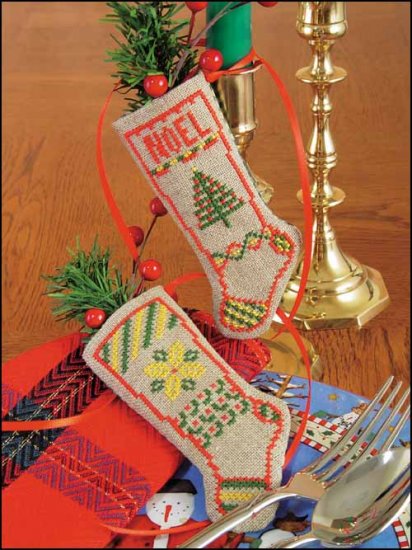 Noel Linen Stocking Kit