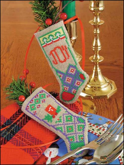 Joy & Light Linen Stocking Kit