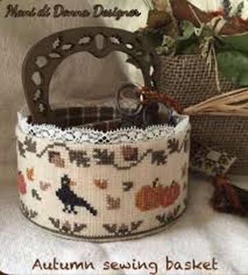 click here to view larger image of Autumn Sewing Basket ()